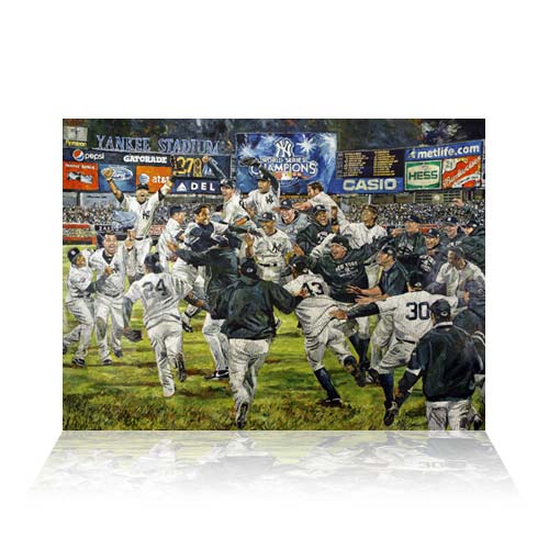New York Yankees world series 09 celebration by Opie Otterstad