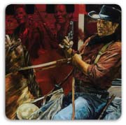 John Wayne Comanche Tracker painted by Stephen Holland