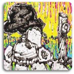 Lucy and Snoopy in Coconut Bouffant by Tom Everhart
