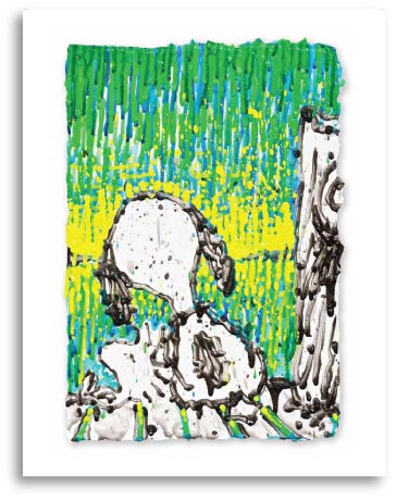 Woodstock and Snoopy in Coconut Couture by Tom Everhart