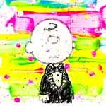 Lucy and Snoopy in Coconut Bouffant by Tom Everhart