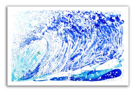 Jean Michel's Wake Maxi by Tom Everhart